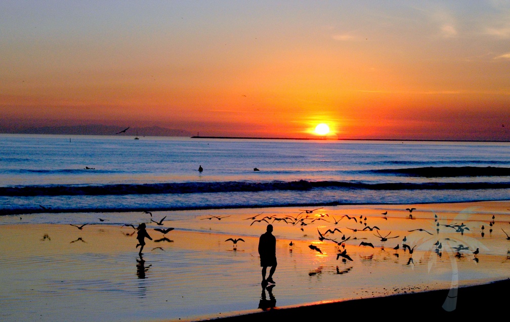Sunset in Seal Beach